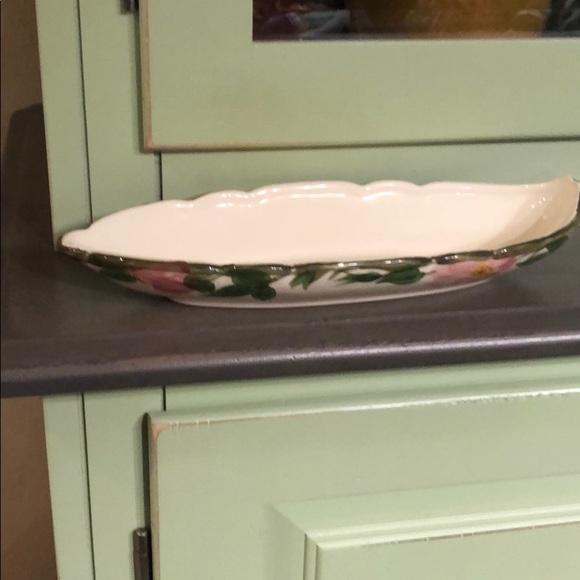 fransican Other - Antique Fransican Desert Rose Relish Dish